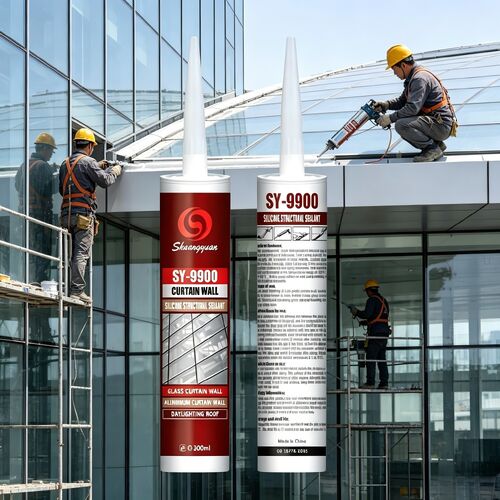 SHUANGYUAN organic silicone silicone sealant - Benchmark case in the construction industry