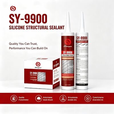 Good price Shuangyuan SY-9900 Neutral Silicone Structural Sealant Structural Adhesive for Glass Curtain Wall  Sunroom Weatherproof Silicone Glue online