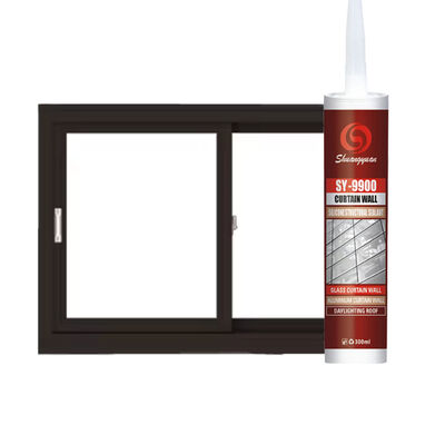 Harga yang bagus OEM Primerless Structural Glazing Adhesive Untuk Pemasangan Tembok Tirai Berskala Besar on line