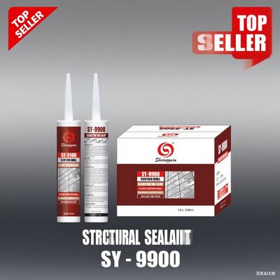 Guter Preis OEM-Kapazität Vorhangwand Silicone-Dichtungsmittel für Strukturverglasungen Online