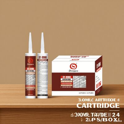 Bon prix Mastic d'étanchéité structurel en silicone de qualité industrielle résistant aux températures pour matériaux en béton en ligne