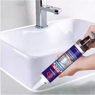 Harga yang bagus 300ml Universal Weatherproofing Silicone Sealant Non Shrink Leak Proof OEM Warna on line