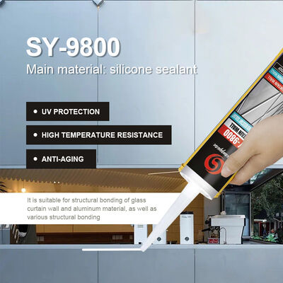 Buen precio Silenante de silicona resistente a los rayos UV y impermeable para techos exteriores en línea