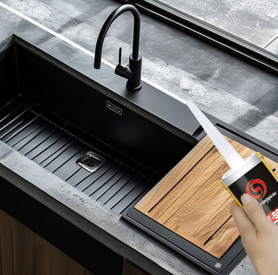 Bom preço Selante de Silicone para Todas as Condições Climáticas de 300ml com Proteção Anticorrosiva e Adesivo de Silicone Impermeável on-line