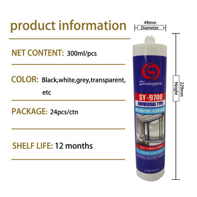 Good price Custom Logo Universal Multi Purpose Silicone Sealant Frost Resistant For DIY Home online