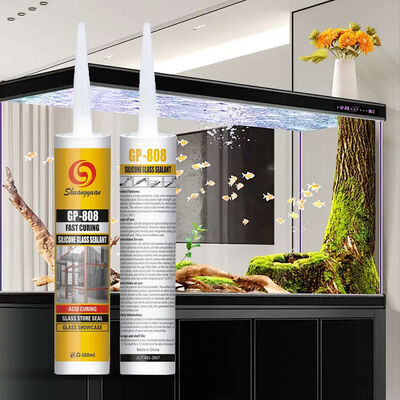 Good price Extra Large Flat Glass Silicone Sealant Quick Drying For Giant Glass Panels online