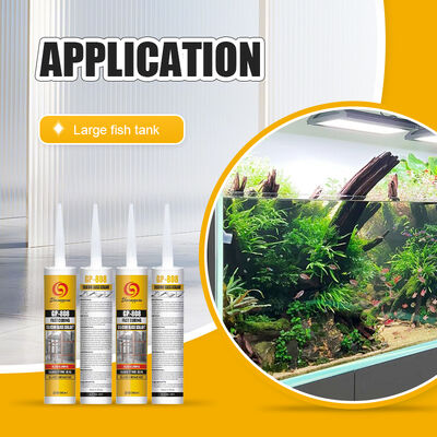 Good price 300ml/Pcs Acetate Silicone Sealant Pressure Resistant For Oversized Flat Glass online