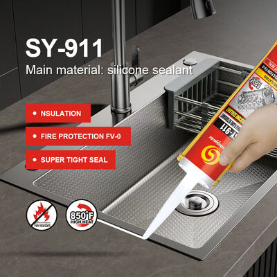 Good price High Temperature Flame Retardant Sealant Strong Permanent Adhesion Custom Color online