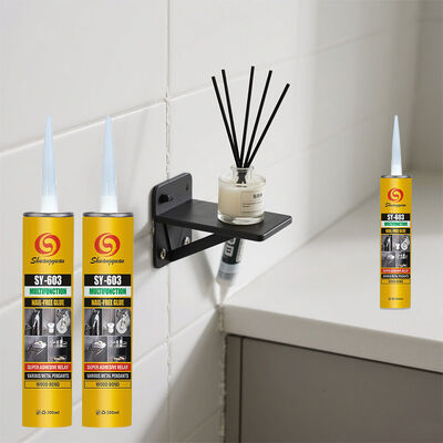 قیمت خوب چسب بدون میخ چند منظوره مقاوم در برابر آب و هوا برای پروژه های DIY دکوراسیون منزل آنلاین