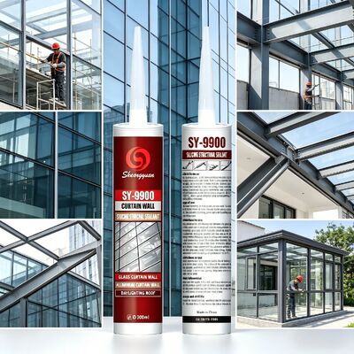 Goede prijs High-Performance Silicone Structural Adhesive UV Resistant voor Aluminium online