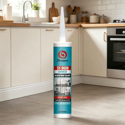 Bon prix Sédatif de silicone anti-mousse finition lisse - étanche à la moisissure pour la cuisine de salle de bain en ligne