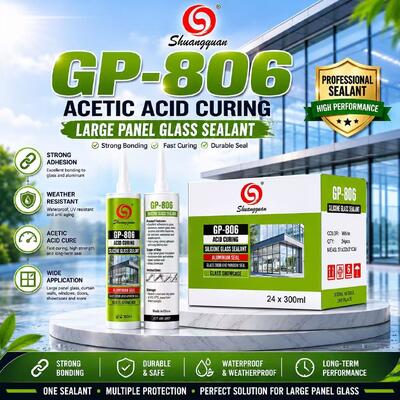 Buen precio Selecante de silicona de acetato de alta unión resistente a la intemperie adhesivo de vidrio no flaqueante para puerta y cuarto de ducha en línea