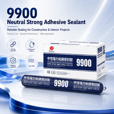 Chất lượng 9900 Thiết kế lớp trung tính silicone Sealant chống nước chống thời tiết Độ bền cao nhà máy