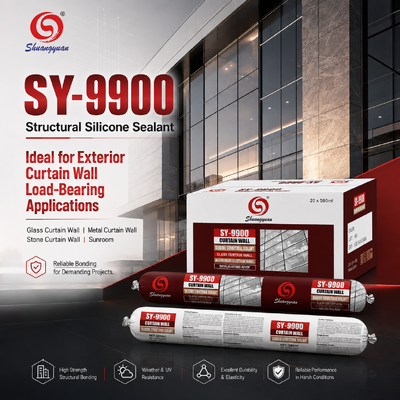 좋은 가격 SY-9900 건축 프로젝트용 외벽 구조 실란트 온라인