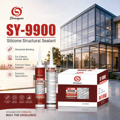 Goede prijs SY-9900 Silikon voor het binden van facades van glas, aluminium en steen online