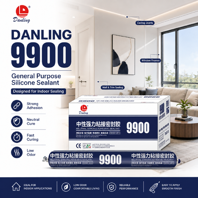 Qualidade Danling 9900 Fabricante de selantes de silicone de uso geral Fornecedor fábrica