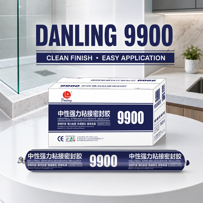 Harga yang bagus Danling 9900 Perekat Silikon Netral Kuat on line